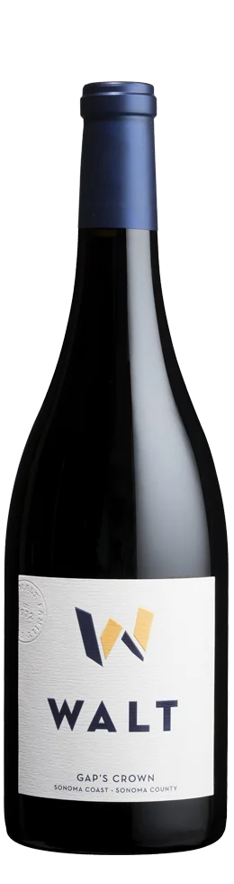 2023 WALT Gap's Crown Pinot Noir Bottle Shot